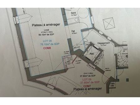 vente bureau 1 pièce 76 m² la ferté-sous-jouarre (77260)