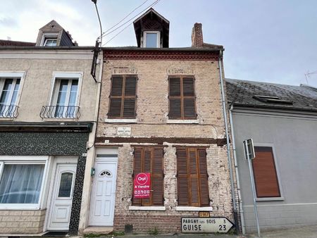 maison crécy-sur-serre m² t-5 à vendre  69 500 €