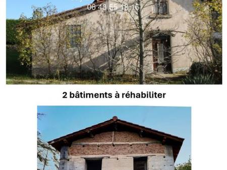 2 bâtiments à rénover dont grange
