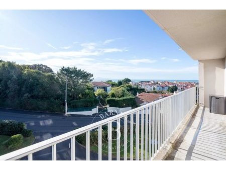 biarritz  appartement vue mer de 90 m² avec grand balcon