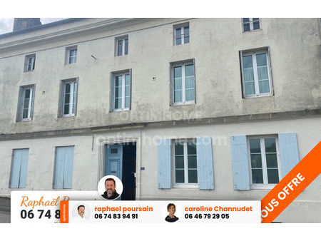 vente immeuble 185 m² châteauponsac (87290)