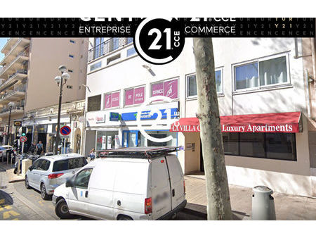 location commerce 120 m² cannes (06400)