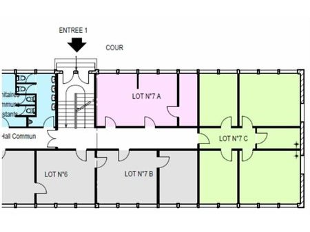 location bureau cournon d'auvergne 34 m²