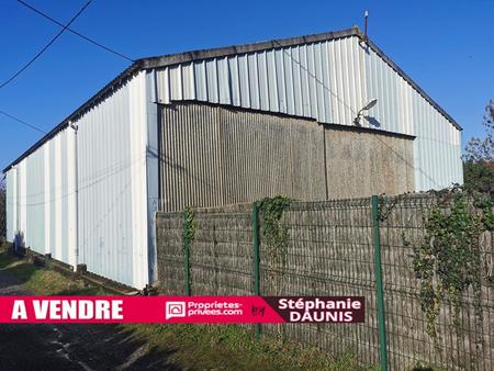 bâtiment industriel sur terrain 1000m²