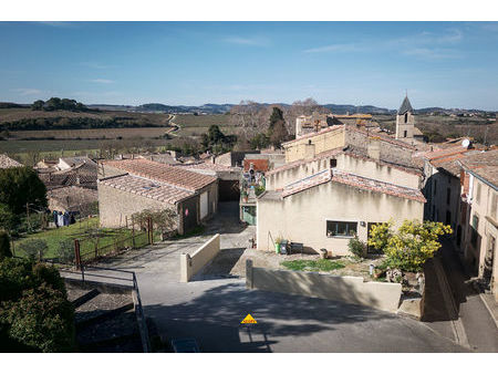 carcassonne - leuc maison de village t4 82m² de village avec jardin et garage