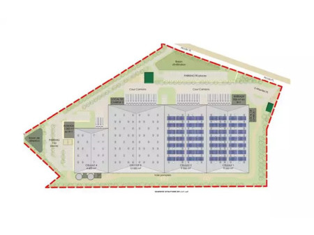 location d'entrepôt de 17 000 m² à montbartier - 82700