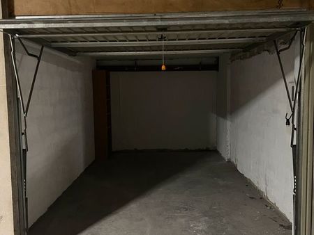 garage en sous-sol sécurisé