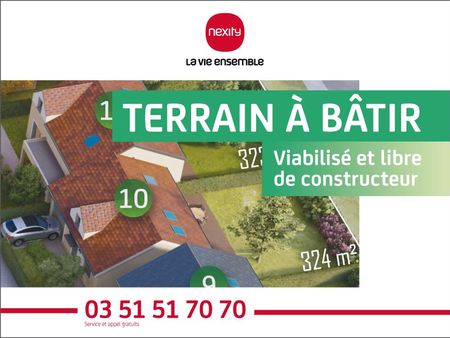 terrain à benfeld  de 301 m2  près de strasbourg