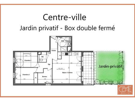 vente appartement 4 pièces à la chapelle-des-fougeretz (35520) : à vendre 4 pièces / 77m² 