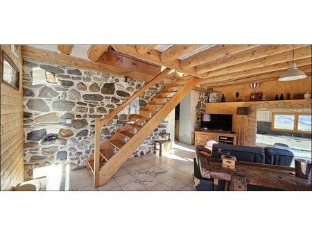 dpt haute savoie (74)  à vendre les ollieres maison mitoyenne 5p de 156 m² au calme avec t