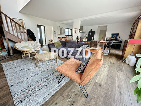 a vendre ponts maison 6 pièce(s) 133.94 m² - rt 2012 - vie de plain pied - terrain de 1123