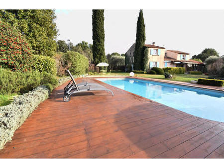 vente maison piscine à saint-geniès-des-mourgues (34160) : à vendre piscine / 191m² saint-