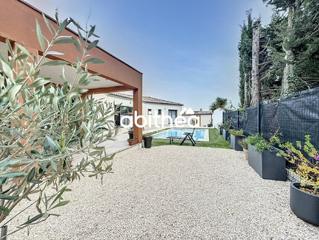 villa moderne 122m2 avec garage  piscine et jardin