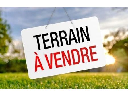 vente terrain 1363 m² saint-pierre-des-corps (37700)