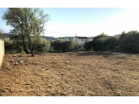 vente terrain 505 m² la fare-les-oliviers (13580)