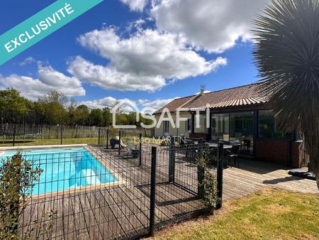 vente maison piscine au may-sur-èvre (49122) : à vendre piscine / 136m² le may-sur-èvre