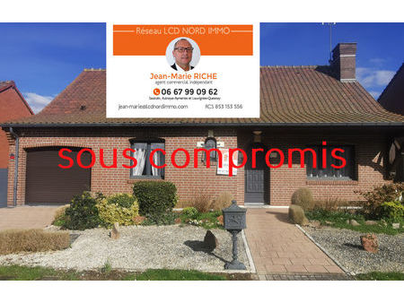 vente maison 8 pièces 110 m² douchy-les-mines (59282)