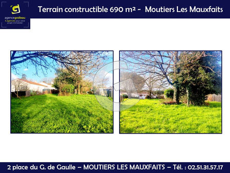 terrain - 690m²