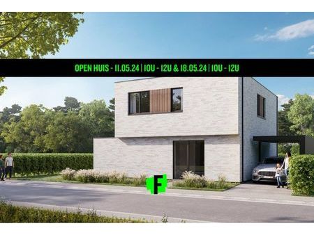 villa moderne de construction neuve à vendre à krombeke.