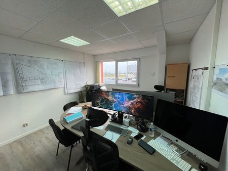 loue bureaux 26m² lumineux proche de reims