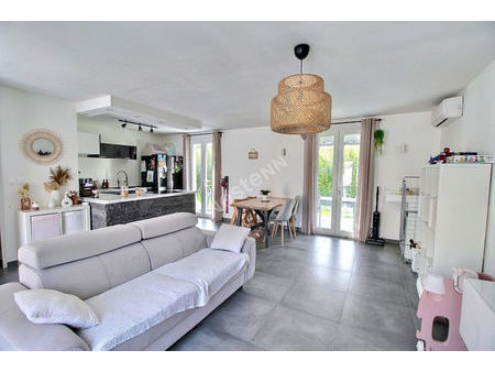 13700 marignane  villa plain-pied de type 4 de 80m² avec jardin  terrasse et garage.