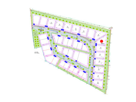 vente terrain 1096 m² linxe (40260)