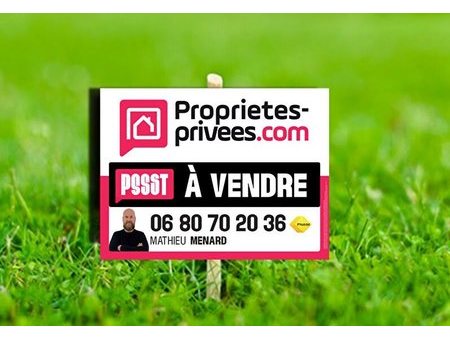 vente terrain 913 m²