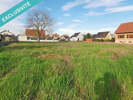 vente terrain 893 m²