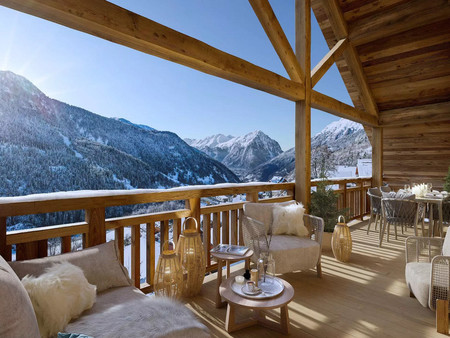 appartement neuf à vendre dans une moderne résidence de ski avec accès au domaine skiable 