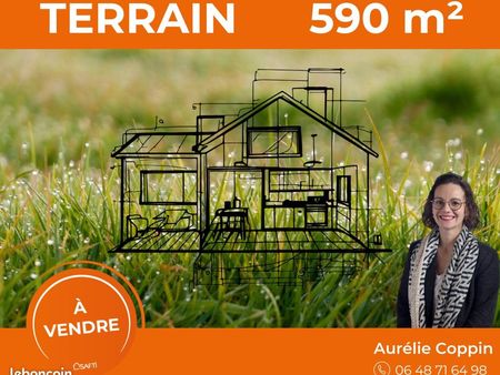 terrain 590 m² leyrieu