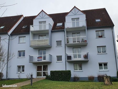 mundolsheim  3 pièces  76 m2 avec balcons et garage
