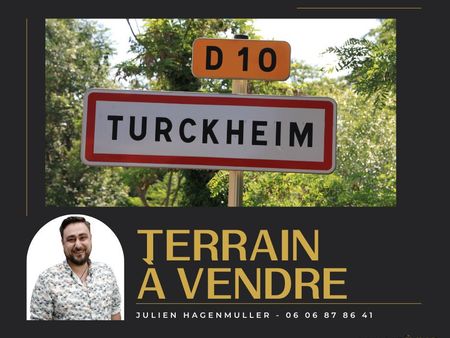 terrain 1105 m² turckheim