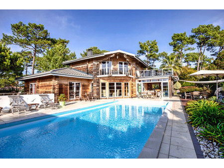 villa de luxe à lège-cap-ferret + piscine chauffée + studio indépendant