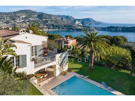 villa à nice mont boron - vue mer panoramique - achat et vente avec l'agence bristol situé