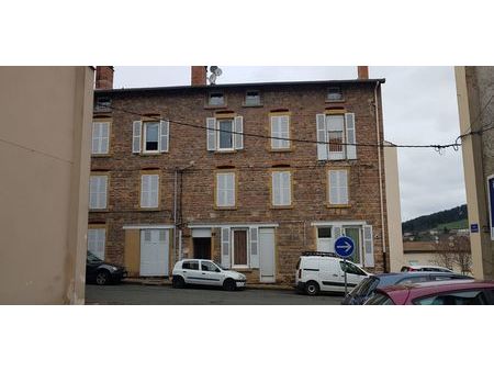 loue appartement t3 - 52m² - 69240 thizy les bourgs