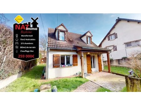 maison 4 pièces - 75m² - montfermeil