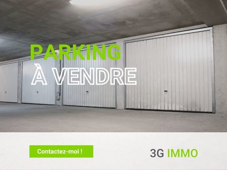 vente parking 38 m²