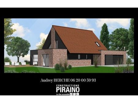 vente maison 145 m² attiches (59551)