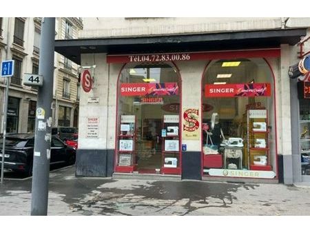 location commerce 105 m² lyon 6 (69006)