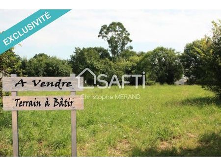 vente terrain 790 m²