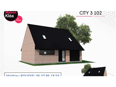 vente maison 6 pièces 102 m² blaringhem (59173)