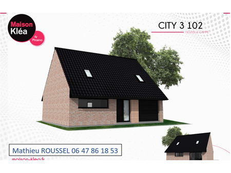 vente maison 6 pièces 102 m² herzeele (59470)