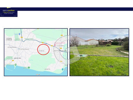 vente terrain 504 m² saint-vincent-sur-jard (85520)