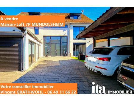 mundolsheim - ensemble immobilier sur 10 97 ares comprenant