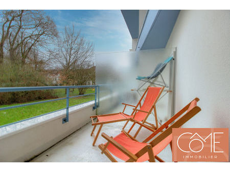 a vendre appartement t1 studio - 18 14m² - balcon/terrasse- parking - saint gregoire - ren