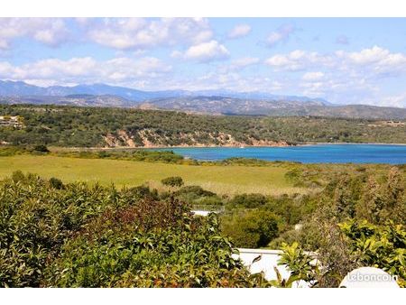 mini-villa avec vue mer à quelques centaines de mètres de la plage de sant'amanza