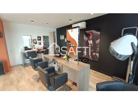salon de coiffure 2 pièces 55 m² mauges-sur-loire