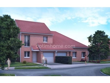 dernier lot ! maison neuve semi individuelle plain pied t3/t4 (2 ou 3 chambres) ! on pose 