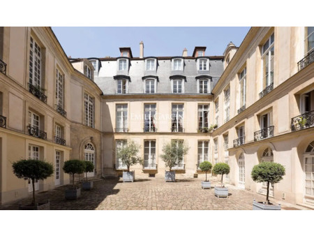appartement de prestige en vente à paris 4e : saint paul - dans l'hôtel particulier de vib