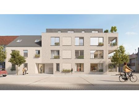 1e verdiep : nieuwbouw appartement van 100 m² + 18m² terras